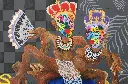JOPE-001b, Cumplicidade (Cumplicity), Josélyna Pemba, 2024, Acrylic on Canvas, 120 x 140 cm.webp