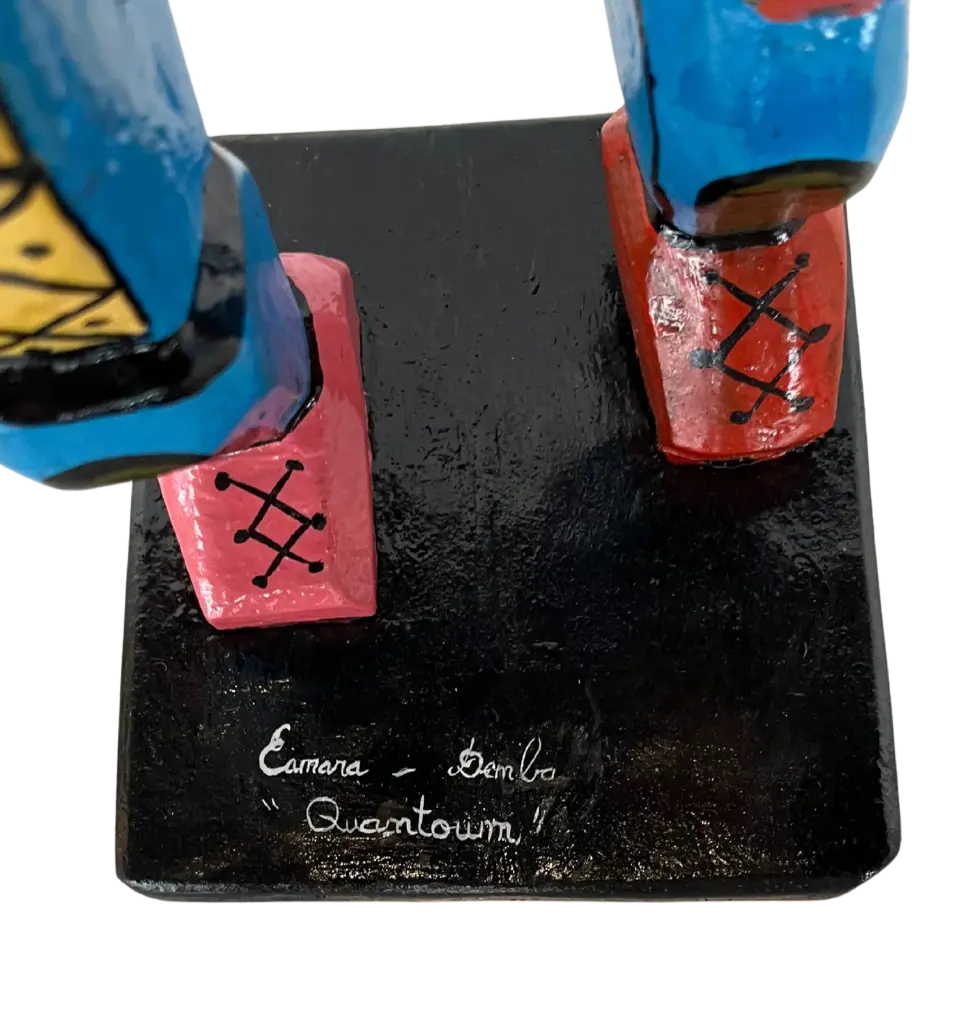 DECA-003e, Quantown, Demba Camara, 2024, Mixed Media, 60x27x27.webp