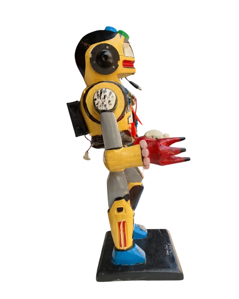 DECA-004c, Yépélélé 1er, Demba Camara,  2024, Mixed Media, 56x27x29cm.webp