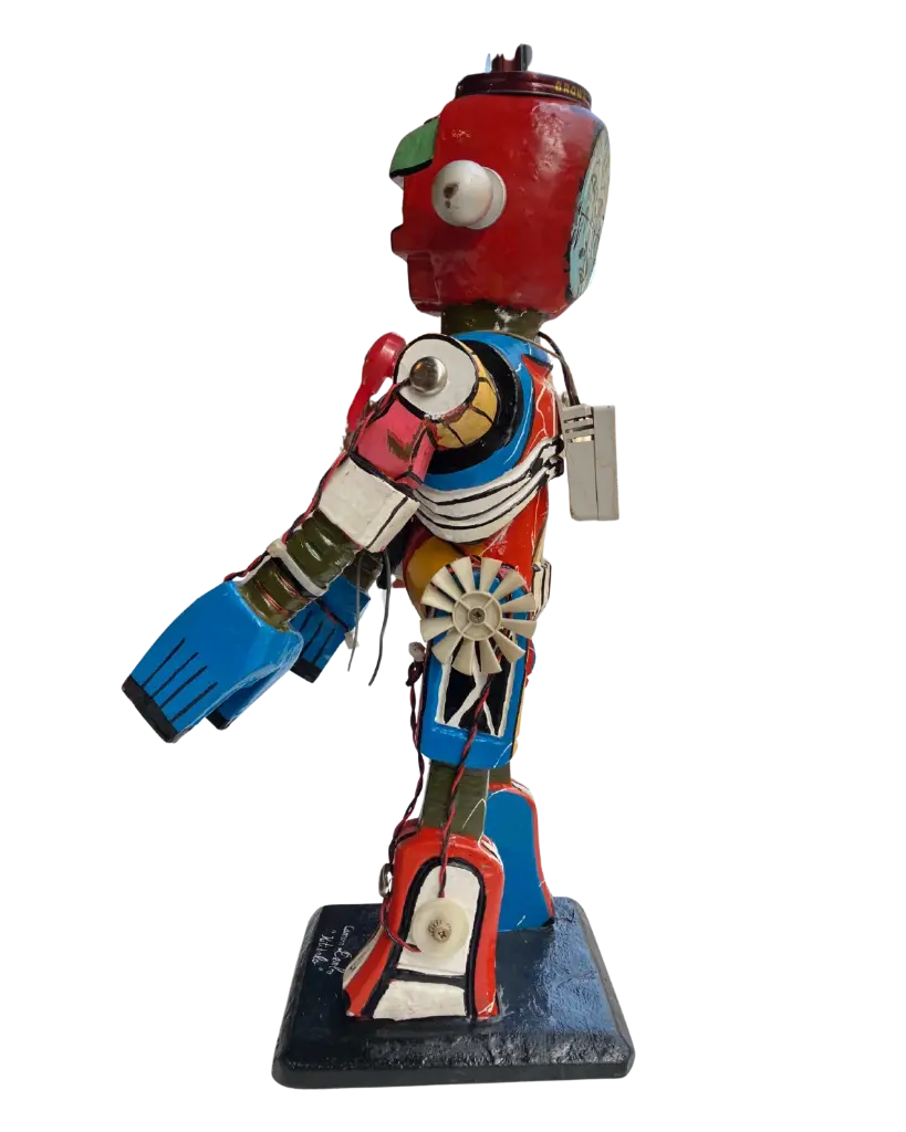 DECA-005c, Kiti Balo, Demba Camara, 2024, Mixed media, 59x25x20.5cm.webp